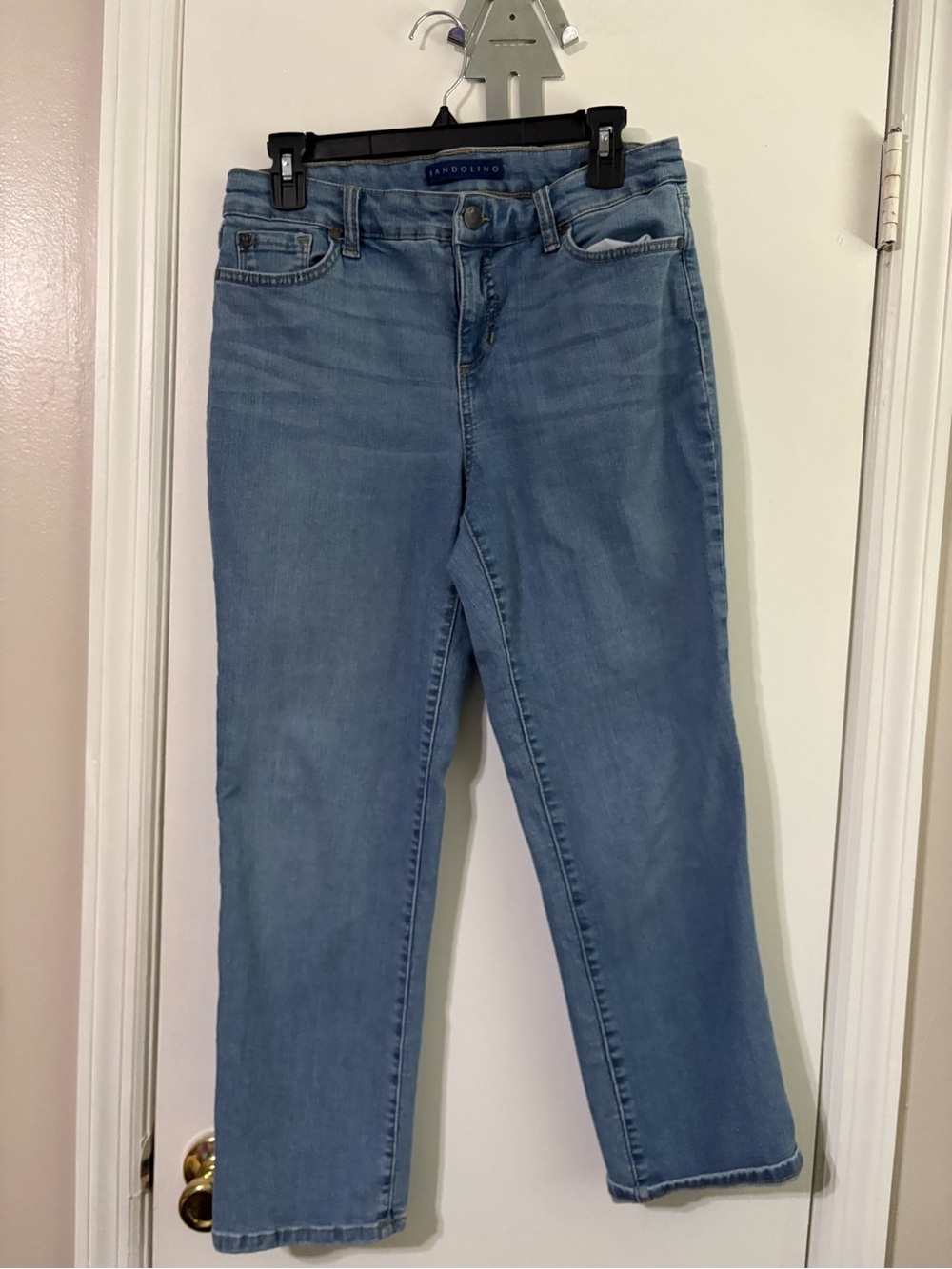 Bandolino Mandi Straight-Leg Jeans 10 petite short